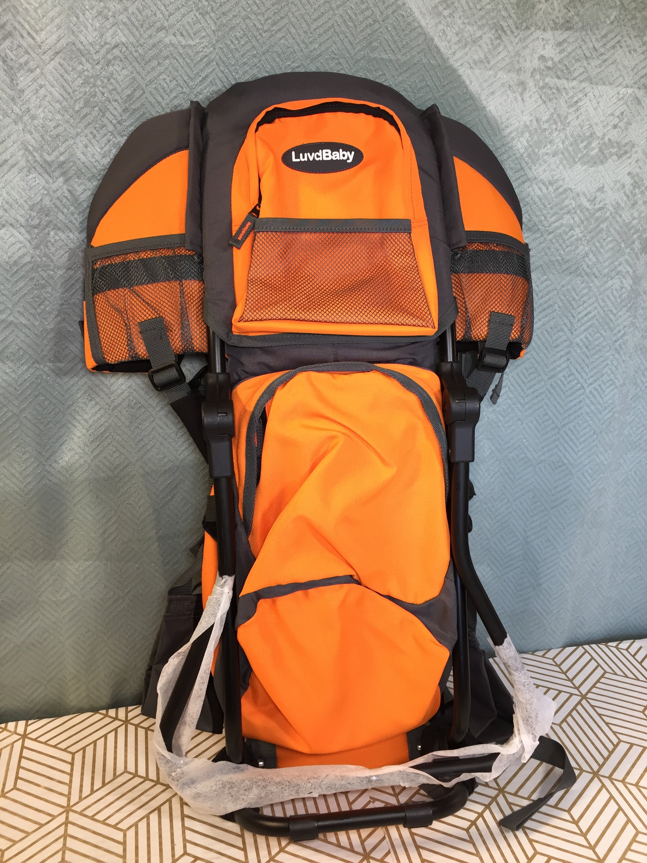 Luvdbaby Premium Baby Backpack Carrier- Removable Backpack 2 in 1 Hiking w/ Kids (7923019907310)